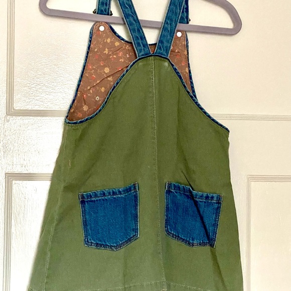 Zara Kids Jumper Dress with Pockets Like NWOT 4T-5T - Picture 3 of 4